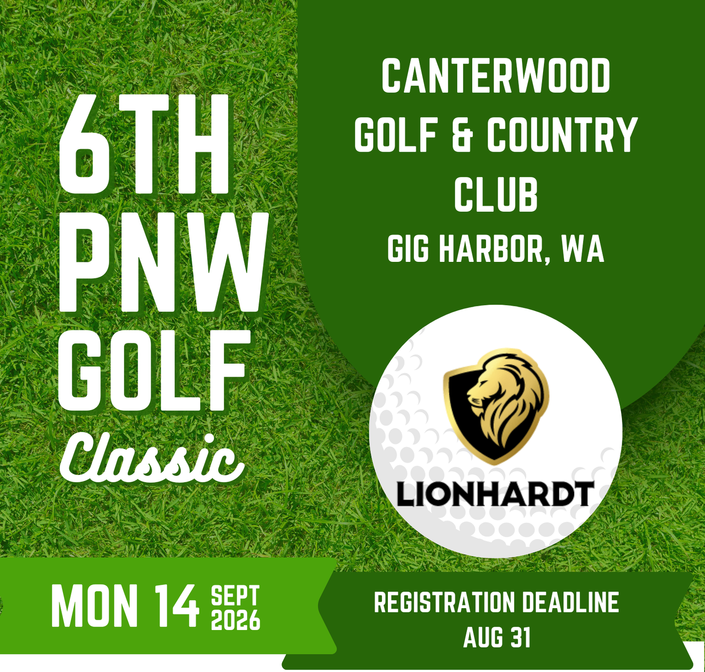 6th Annual Golf Classic Dinner Ticket Option