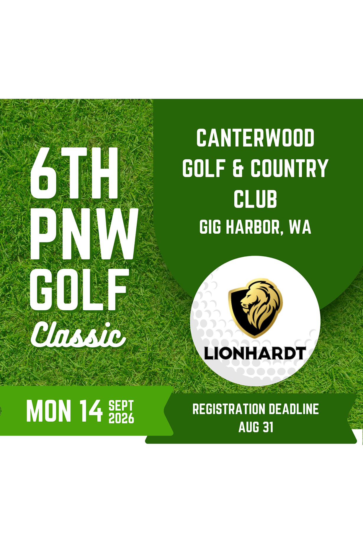 6th Annual Golf Classic Dinner Ticket Option